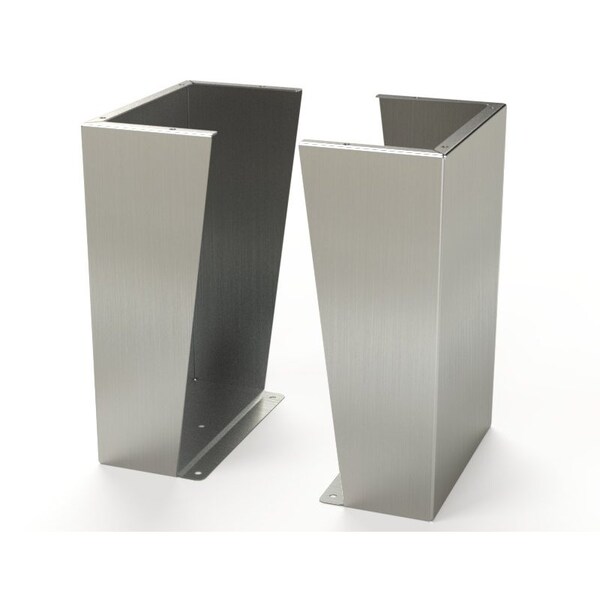 Floor Stand Kit, 24 in. H x 16 in. W x 9.13 in. L, 304 Stainless Steel, 1 PR
